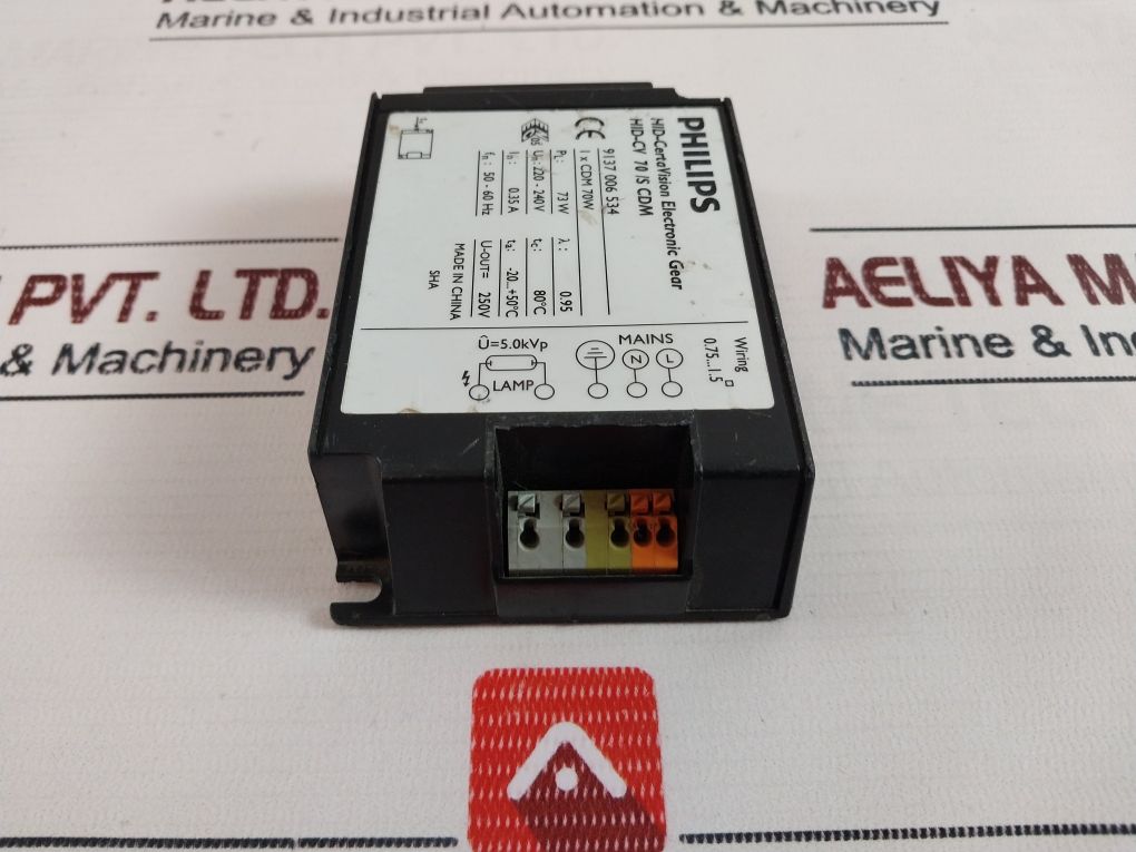 Philips Hid-cv 70 /S Cdm Electronic Ballast 50-60Hz