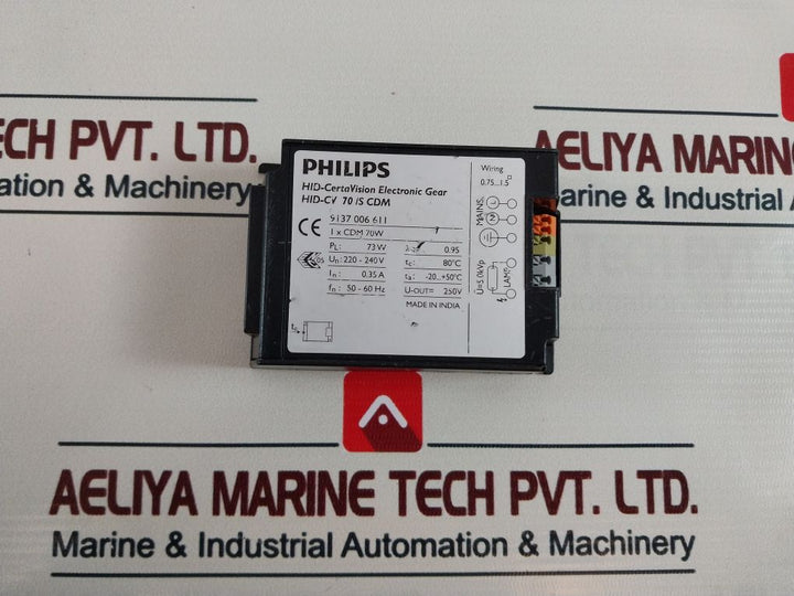 Philips Hid-cv 70/S Cdm 250V