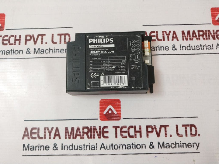 Philips Hid-cv 70/S Cdm Electronic Ballasts 50/60 Hz