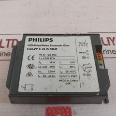 Philips Hid-pv C 35 Is Cdm Electronic Ballast 9137 120 003