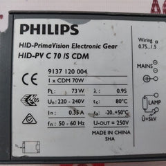 Philips Hid-pv C 70 /S Cdm Hid-prima Vision Electronic Gear