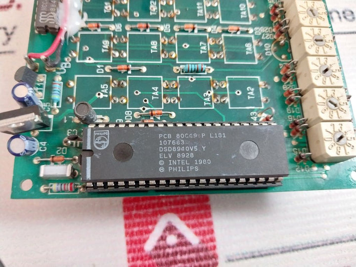 Philips Pcb 80C49 P L181