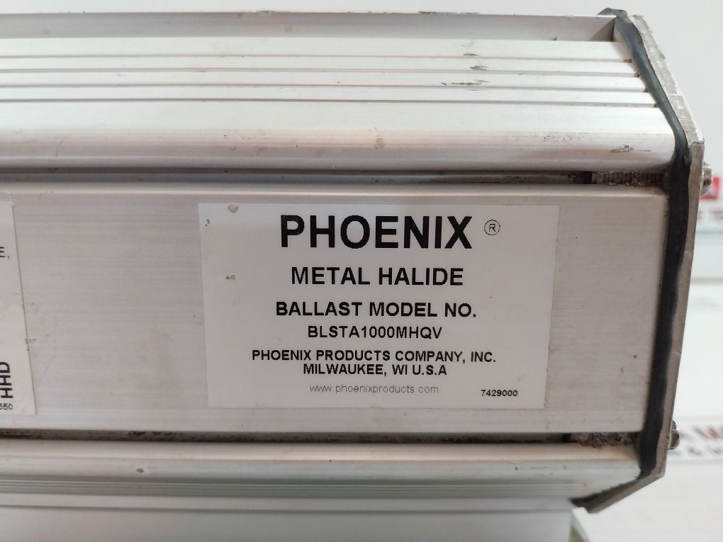 Phoenix Blsta1000Mhqv Ballast Metal Halide