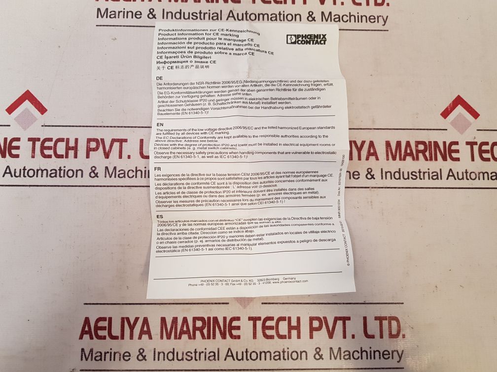 Phoenix Contact 2315269 Terminal Block Interface Module