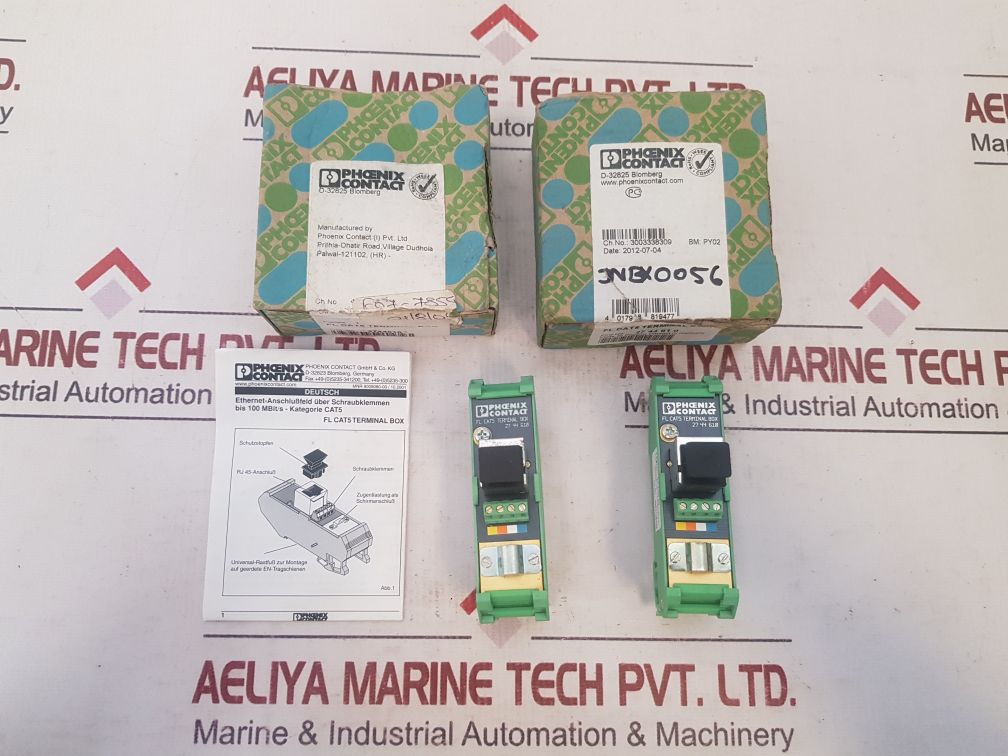 Phoenix Contact Fl Cat5 Terminal Box