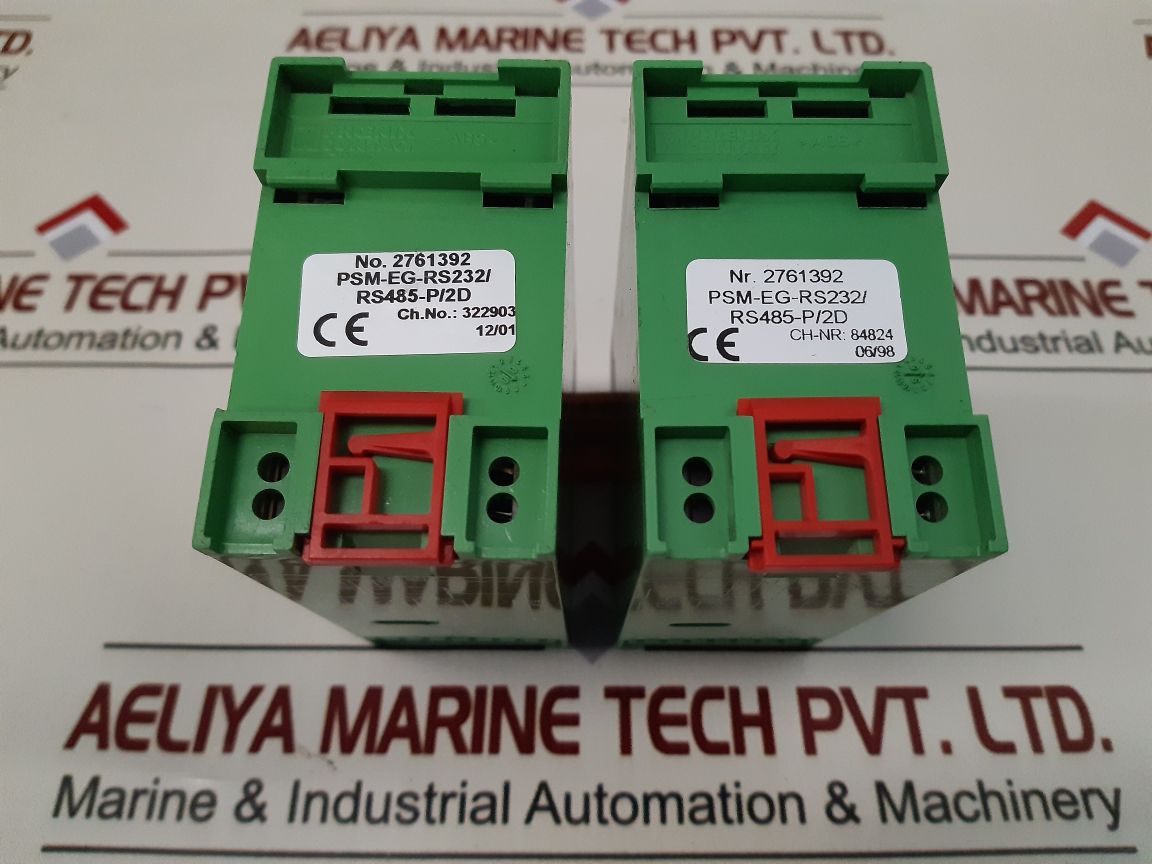 Phoenix Contact 27 61 392 Interface Converter Psm-eg-rs232Rs485-p2D
