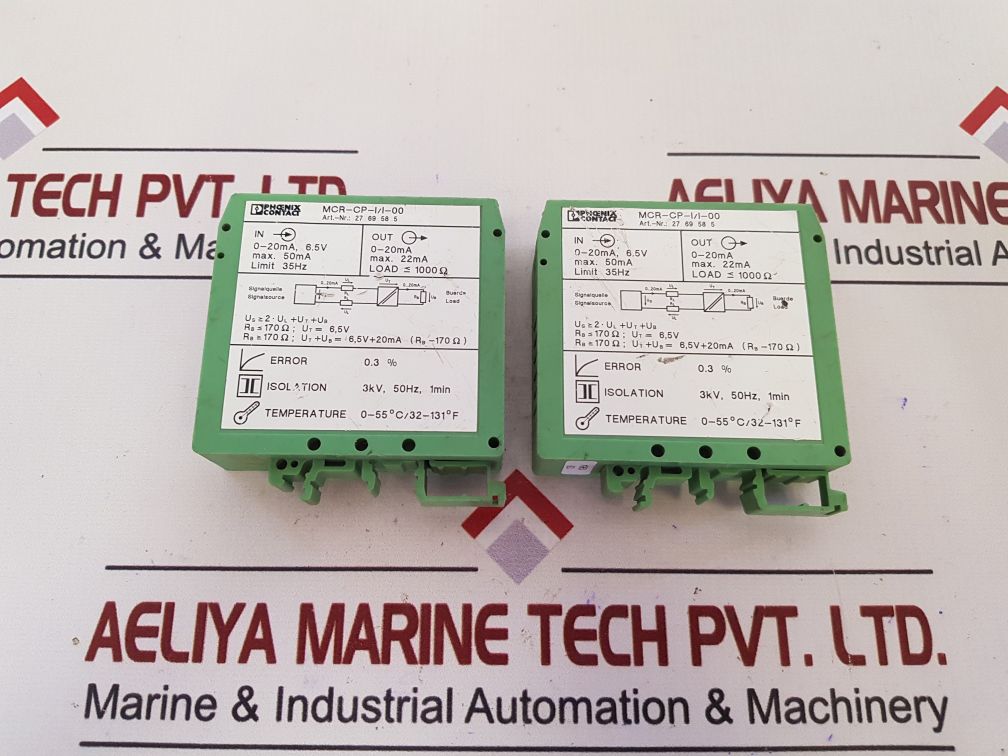 Phoenix Contact Mcr-cp-i/I-00 Loop Powered Isolator 2769585