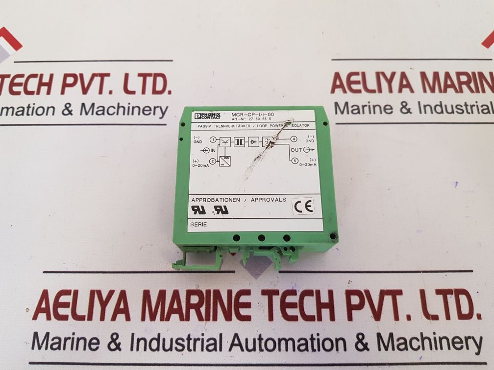 Phoenix Contact Mcr-cp-i/I-00 Loop Powered Isolator 2769585