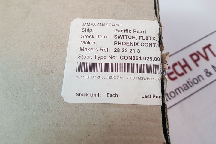 Phoenix contact fl switch lm 8tx ethernet switch 2832632