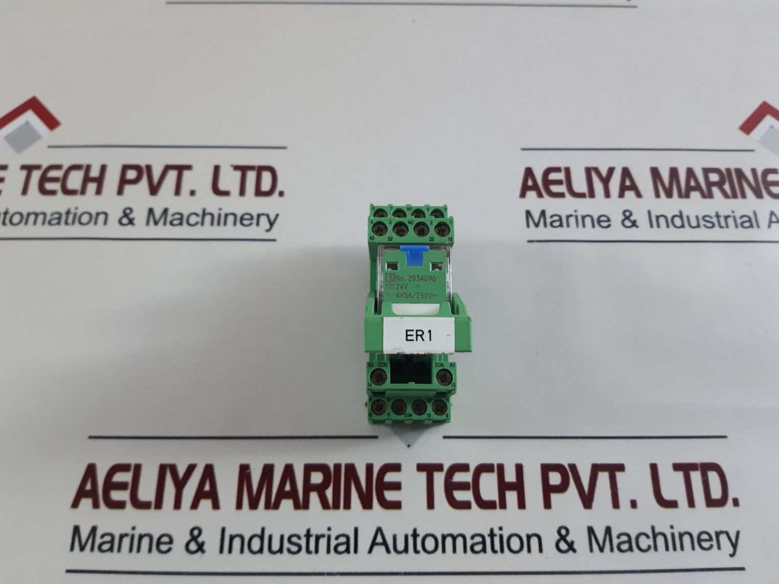 Lot Of 5X Phoenix Contact 2834096 Socket Relay 24V