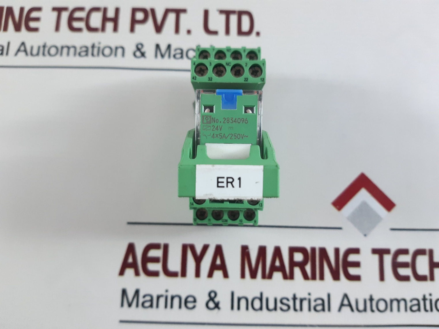 Set Of 5X Phoenix Contact 2834096 Socket Relay