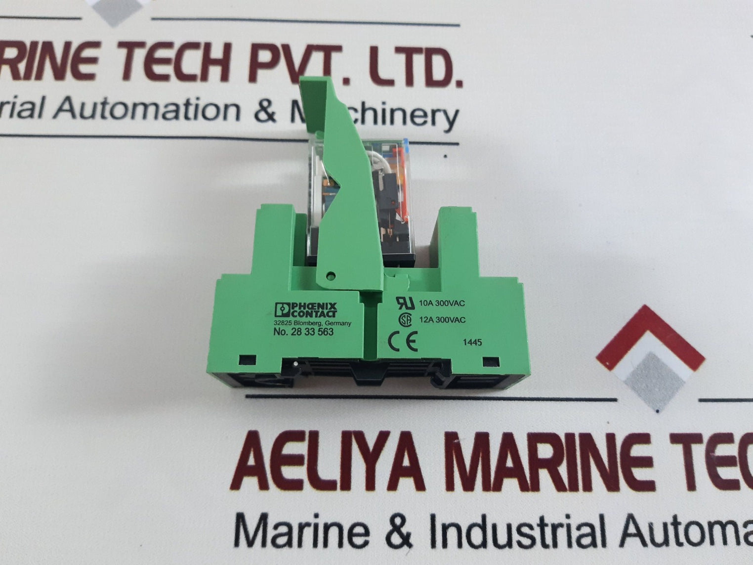 Set Of 5X Phoenix Contact 2834096 Socket Relay