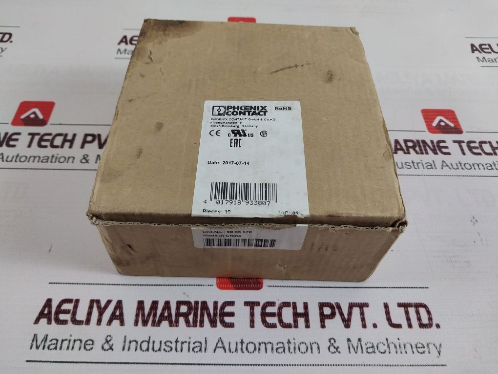 Lot Of 10X Phoenix Contact 28 33 576 Relay Socket