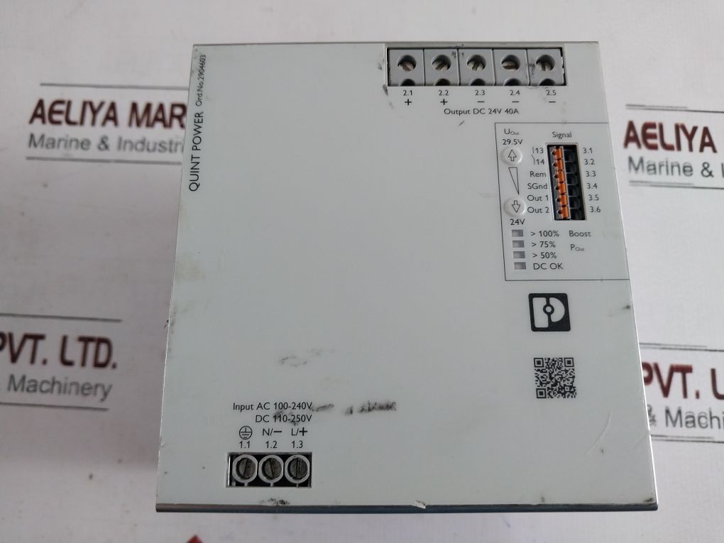 Phoenix Contact Quint4-ps/1Ac/24Dc/40 Power Supply 2904603