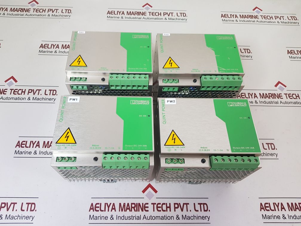 Phoenix Contact 2938620 Din Rail Power Supply Quint-ps-100-240Ac 24Dc20A