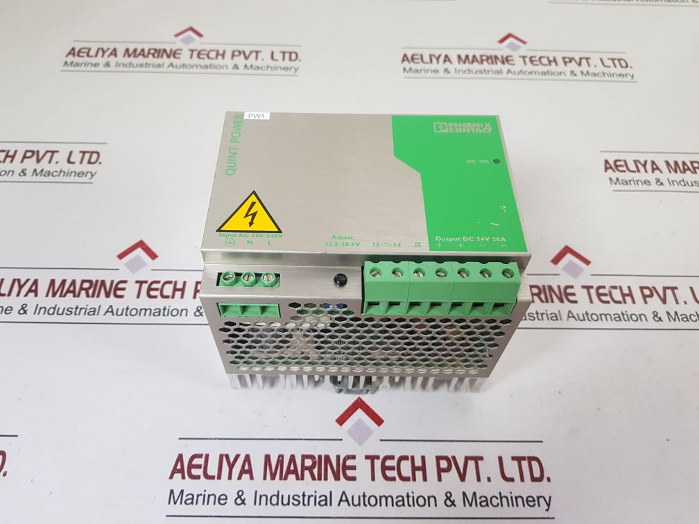 Phoenix Contact 2938620 Din Rail Power Supply Quint-ps-100-240Ac/ 24Dc/20A