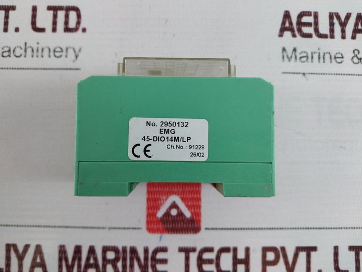 Phoenix Contact 2950132 Diode Block Emg 45-dio14M/Lp