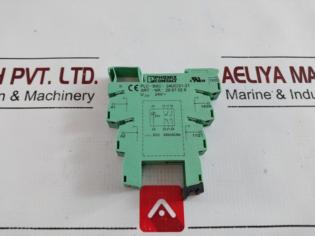 Phoenix Contact Plc-bsc-24Uc/21-21 Terminal Block 2967028