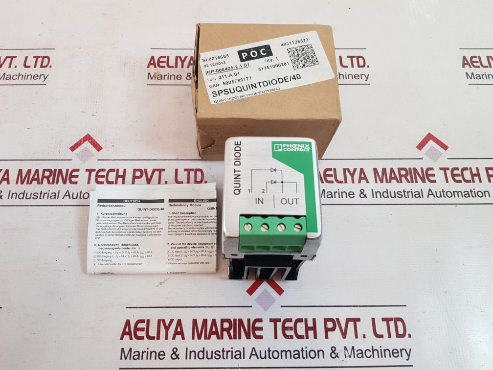 Phoenix Contact 29 38 963 Redundancy Module