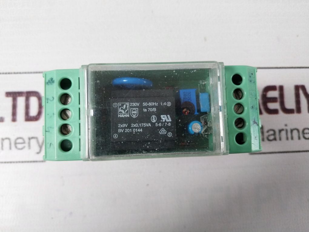 Phoenix Contact Transformer Hahn Bv 201 0144