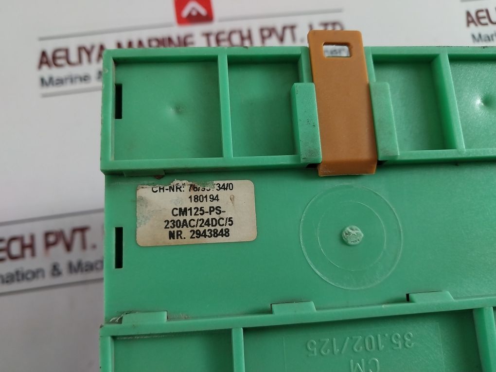 Phoenix Contact Cm 125-ps-230Ac/24Dc/5 Power Supply 230V Ac