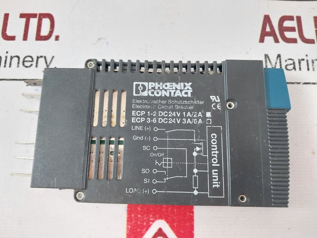 Phoenix Contact Ecp 3-6 Dc24V 3A/6A Electronic Circuit Breaker