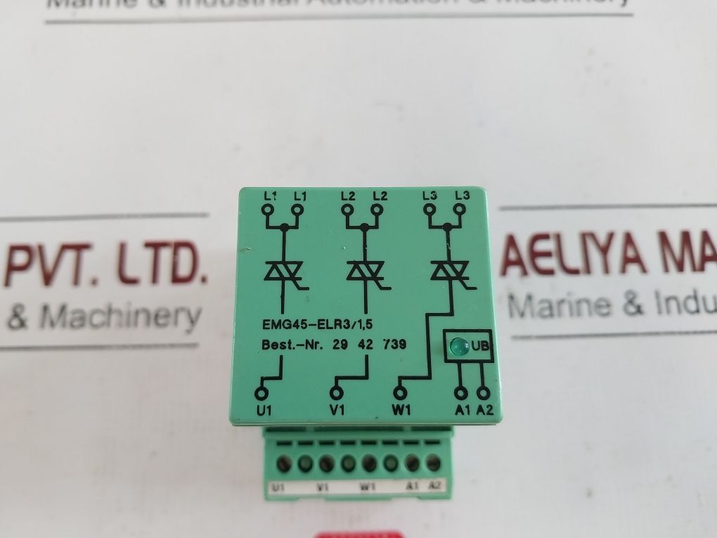 Phoenix Contact Emg45-elr3/1,5 Load Relay 2942739 Free Shipping