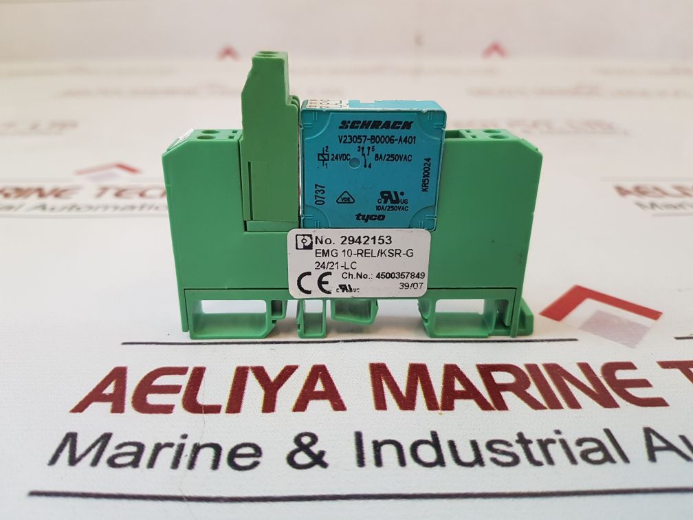 Phoenix Contact Emg 10-rel/Ksr-g 24/21-lc Relay Module 2942153
