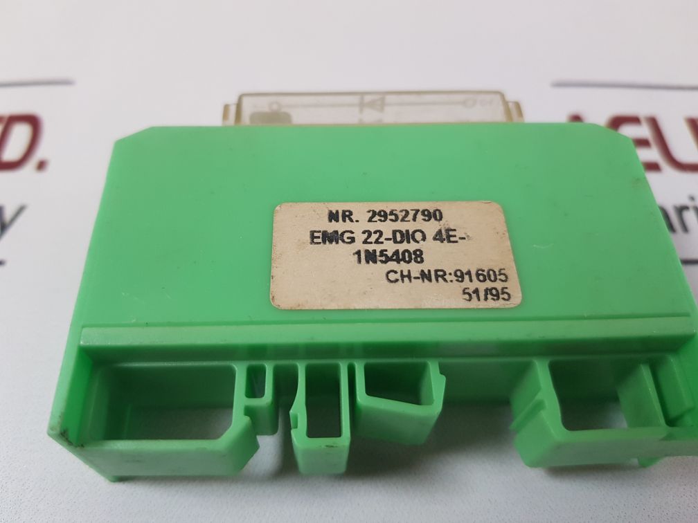 Phoenix Contact Emg 22-dio 4E-1N5408 Diode Module 2952790
