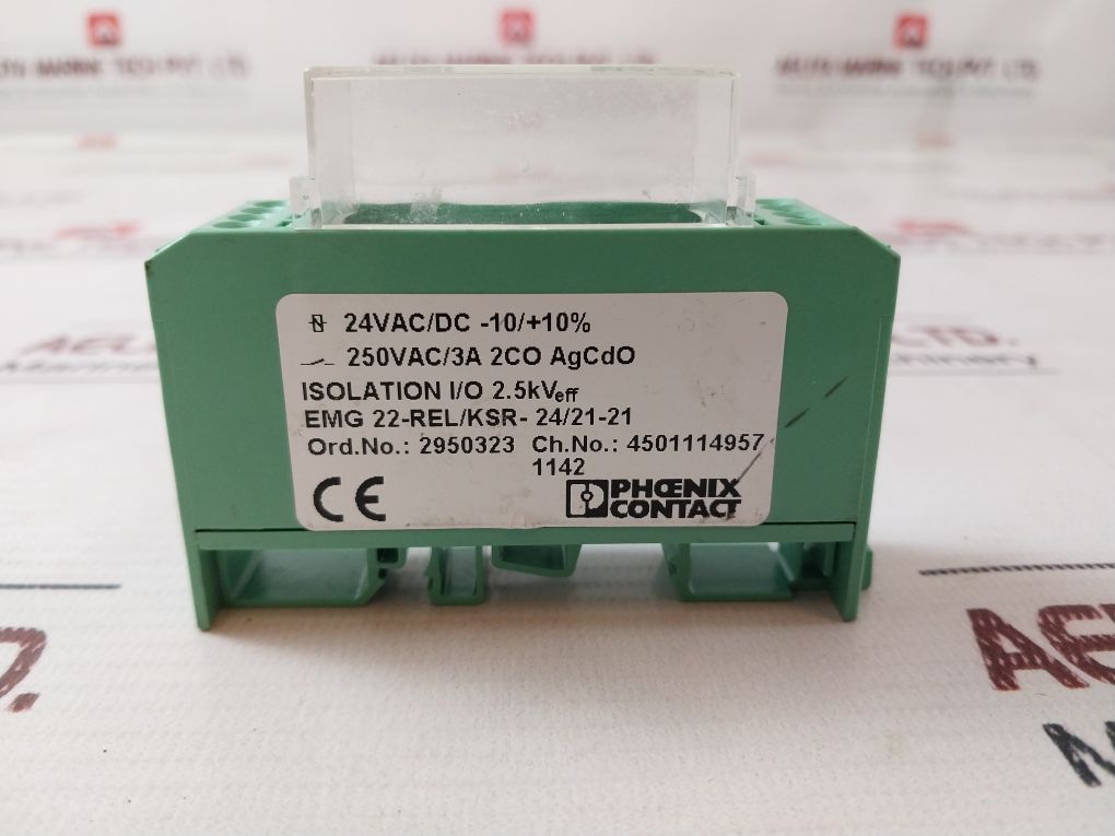 Phoenix Contact Emg 22-rel/Ksr-24/21-21 Relay Module 2950323 