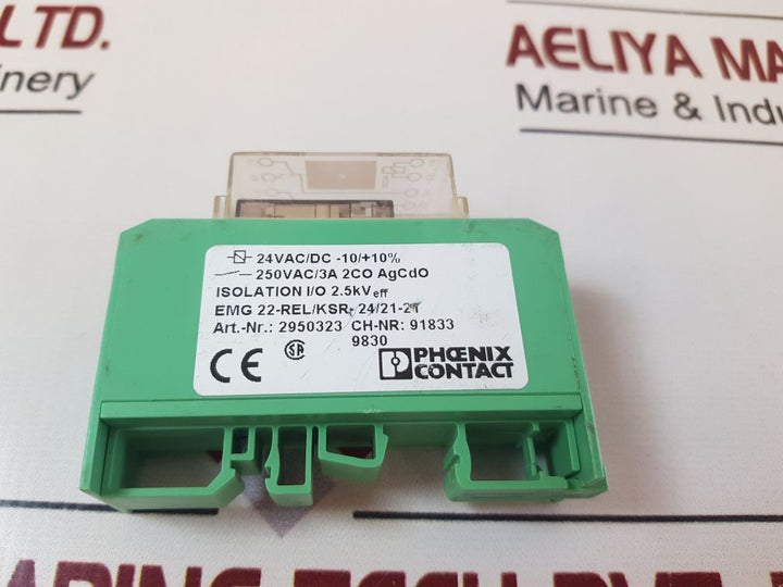 Phoenix Contact Emg 22-relKsr-2421-21 Relay Module 2950323
