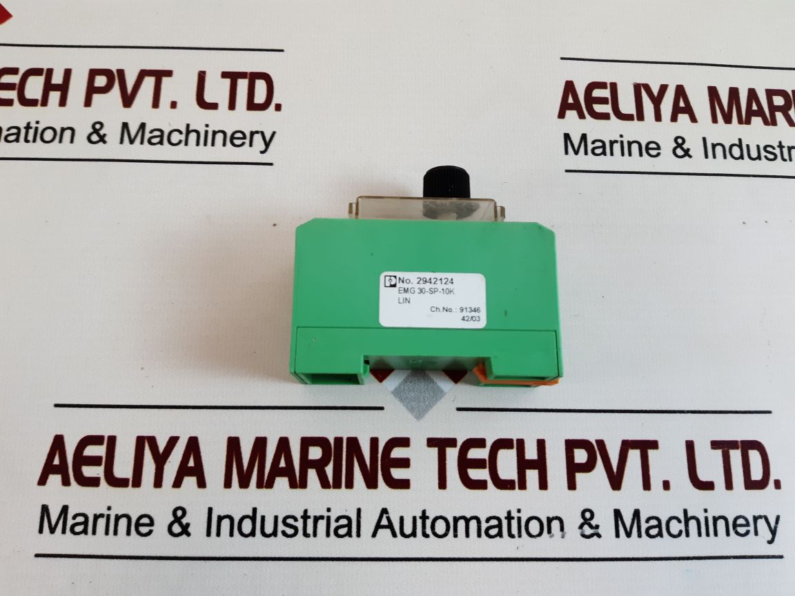 Phoenix Contact Emg 30-sp-10K Setpoint Potentiometer 2942124