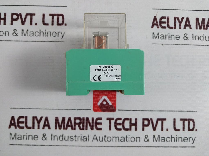 Phoenix Contact Emg 45-rels/K2-g 24 Mountable Relay Socket With Relay Module