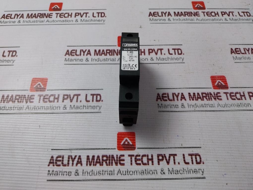 Phoenix Contact F-ms 12 St Surge Protection Plug 2817990
