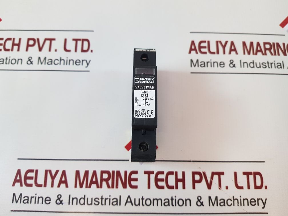 Phoenix Contact F-ms 12 St Valvetrab Surge Protection 28 17 74 1
