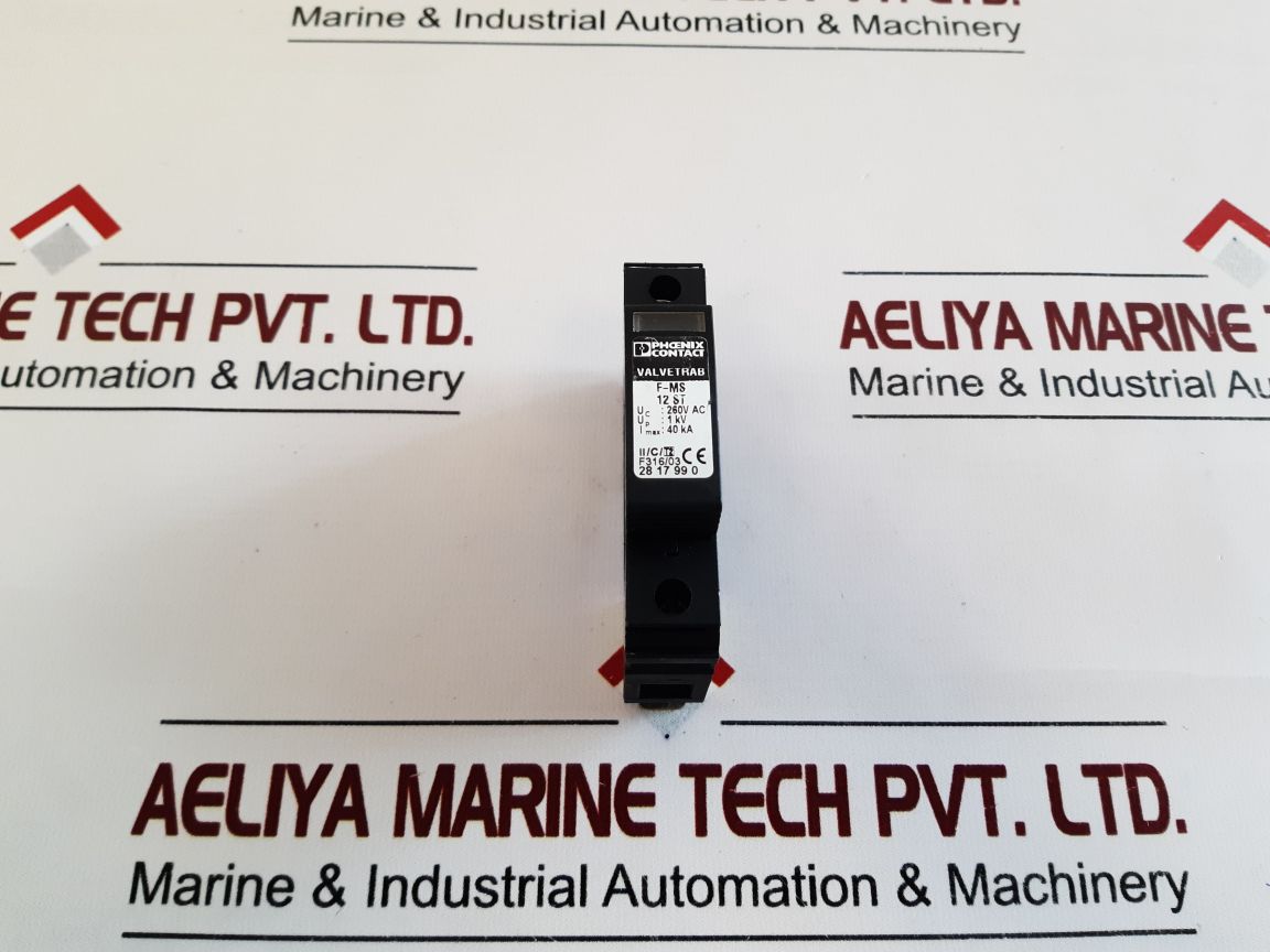 Phoenix Contact F-ms 12 St Valvetrab Surge Protection