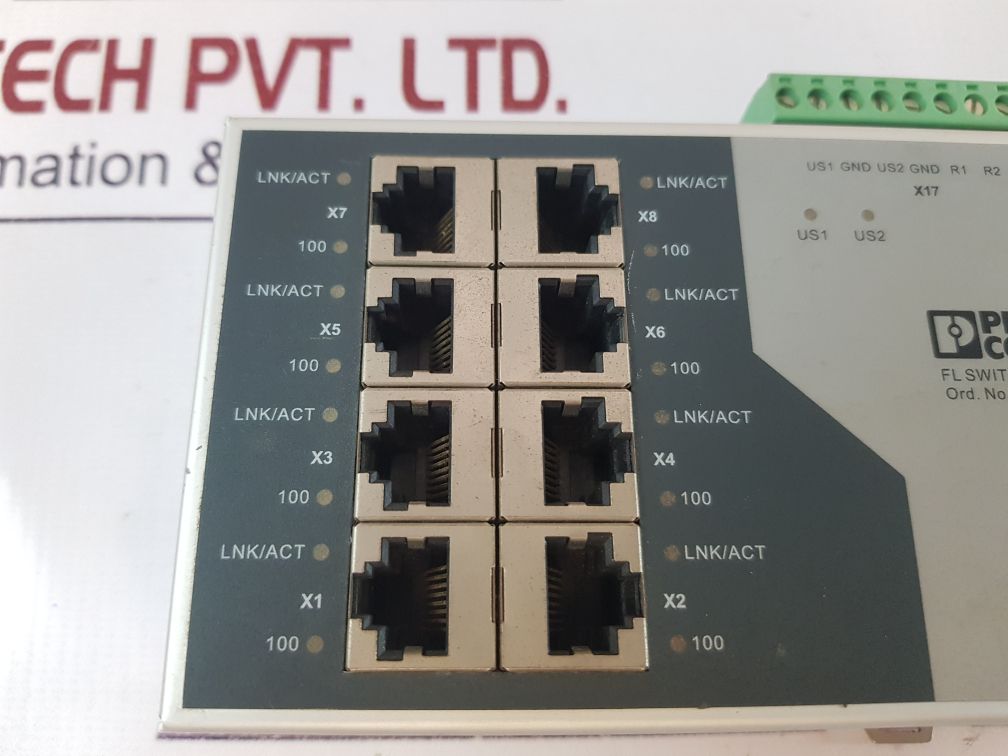 Phoenix Contact Fl Switch Sf 16Tx Ethernet Module 2832849