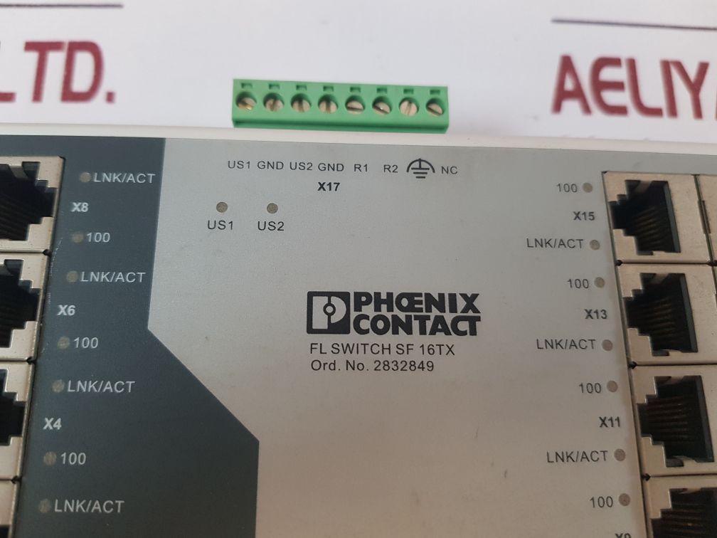 Phoenix Contact Fl Switch Sf 16Tx Ethernet Module 2832849