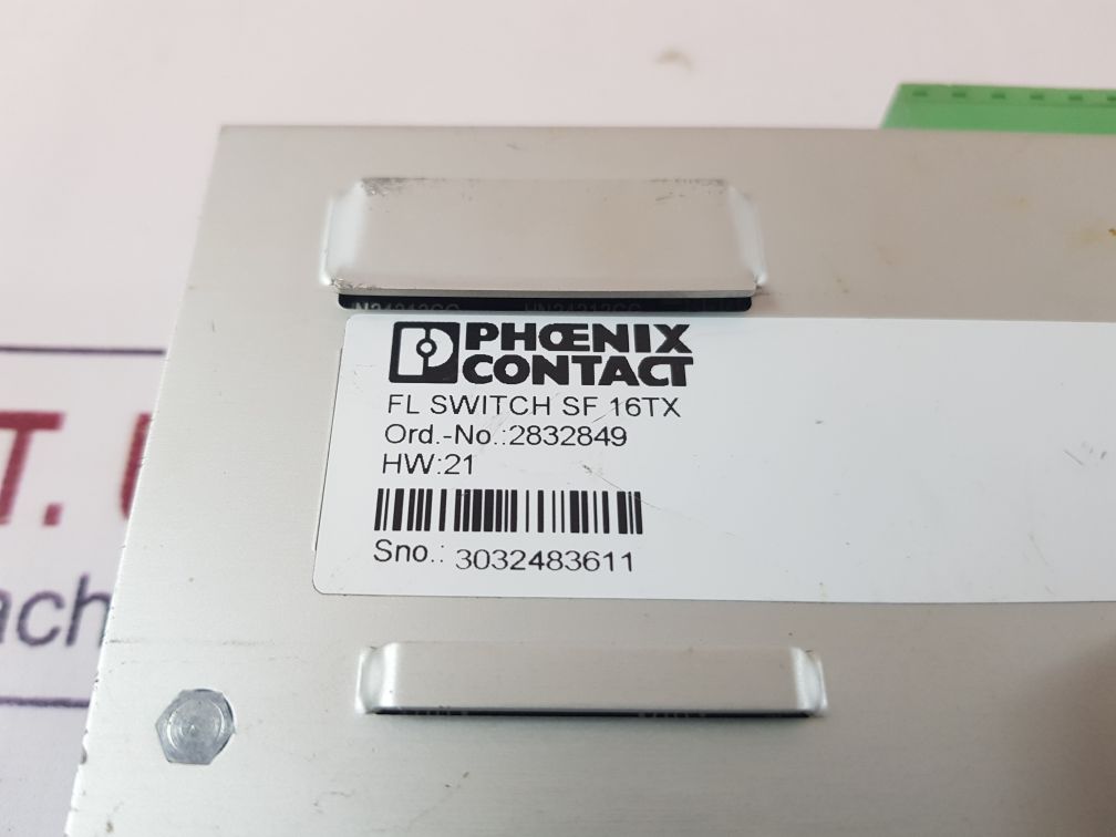 Phoenix Contact Fl Switch Sf 16Tx Ethernet Module 2832849