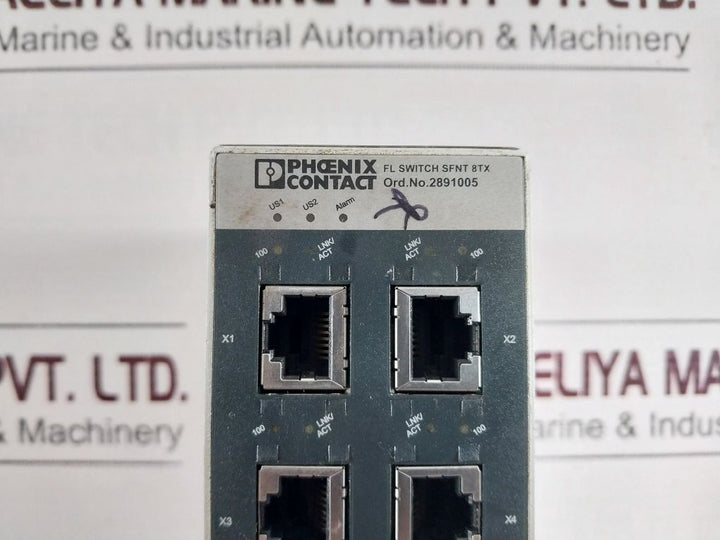 Phoenix Contact Fl Switch Sfnt 8Tx Ethernet Switch 24V Dc