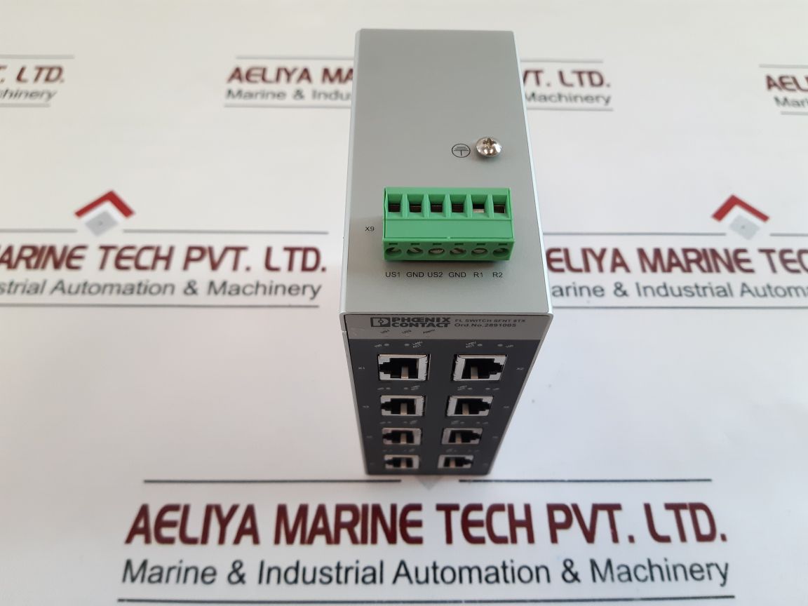 Phoenix Contact Fl Switch Sfnt 8Tx Ethernet Switch 2891005

