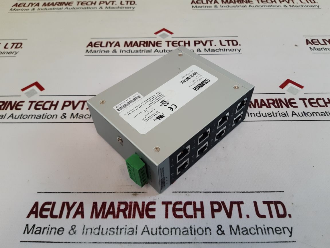 Phoenix Contact Fl Switch Sfnt 8Tx Ethernet Switch 2891005
