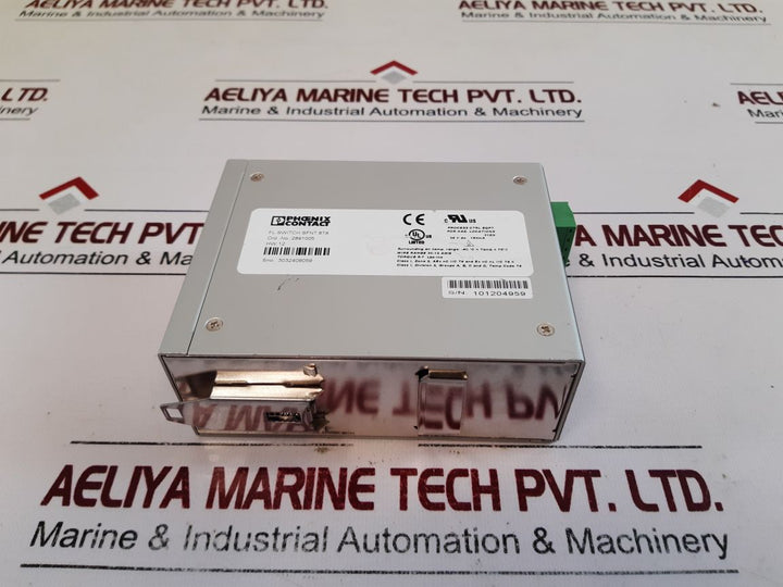 Phoenix Contact Fl Switch Sfnt 8Tx Ethernet Switch 2891005

