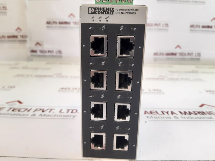 Phoenix Contact Fl Switch Sfnt 8Tx Ethernet Switch 2891005
