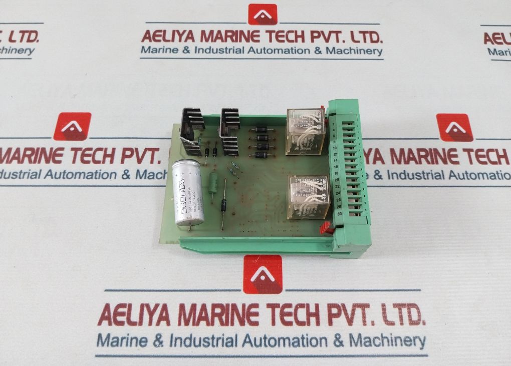 Phoenix Contact Fmv 25B Solenoid Driver Unit Printed Circuit Board 24Vdc