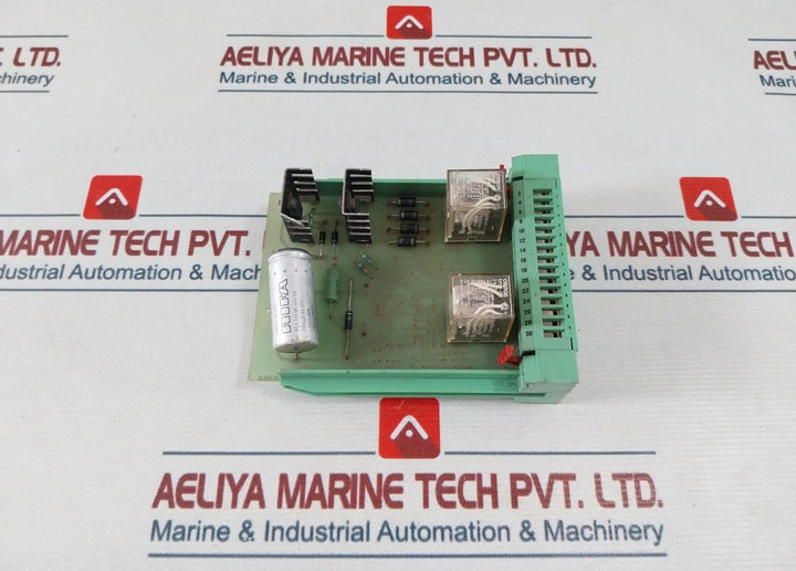Phoenix Contact Fmv 25B Solenoid Driver Unit Printed Circuit Board 24Vdc