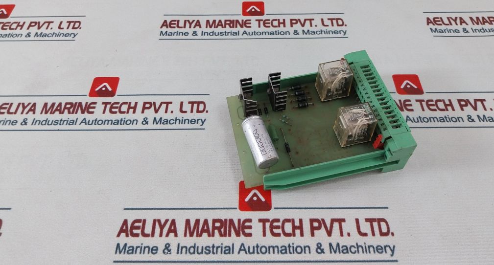Phoenix Contact Fmv 25B Solenoid Driver Unit Printed Circuit Board 24Vdc