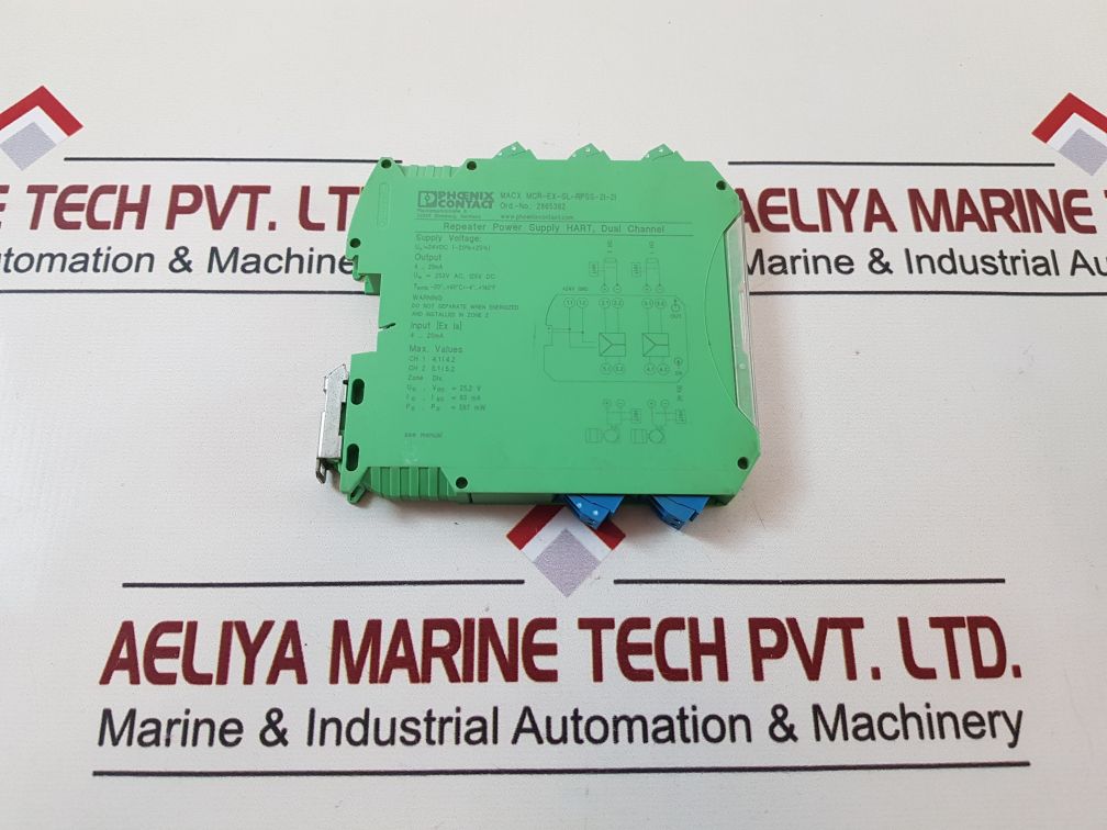 Phoenix Contact Macx Mcr-ex-sl-rpss-2I-2I Power Supply Repeater
