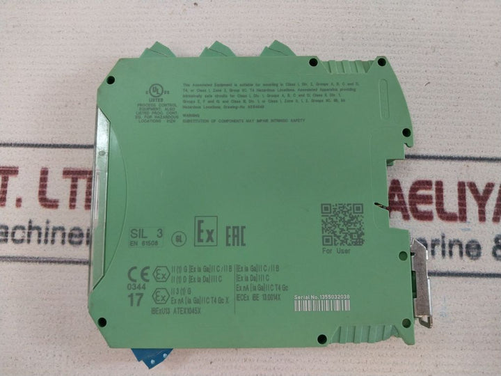 Phoenix Contact Macx Mcr-ex-sl-sd-23-48-lfd Solenoid Driver