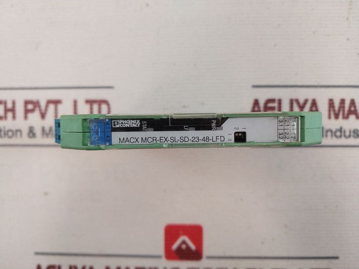 Phoenix Contact Macx Mcr-ex-sl-sd-23-48-lfd Solenoid Driver